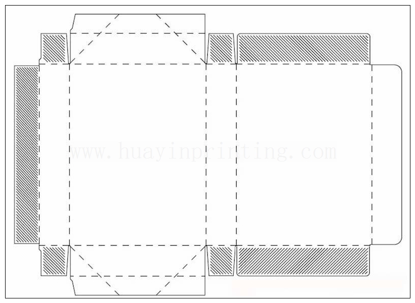 foldable paper box construction